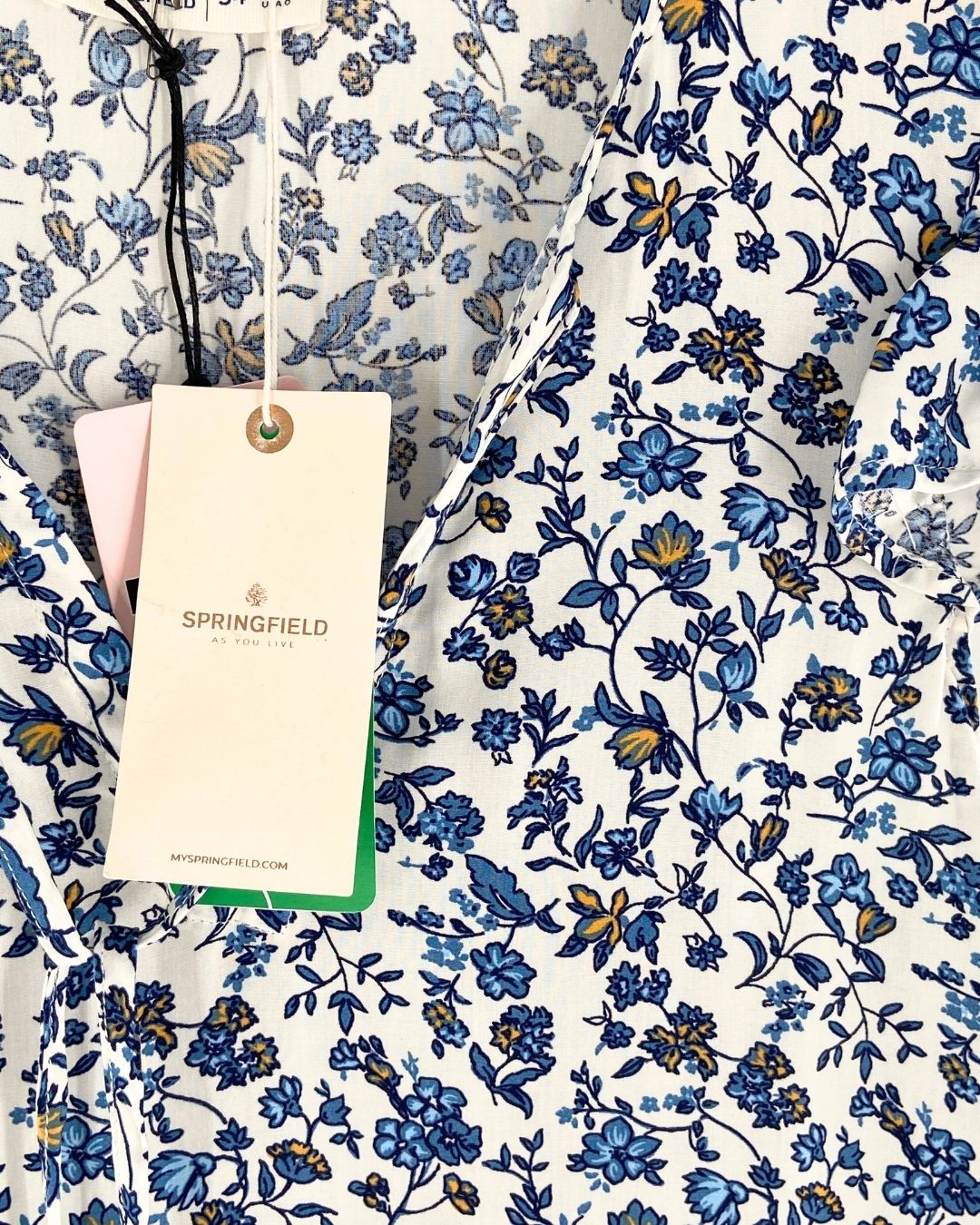 Blusa print mini flores