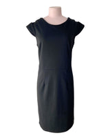 Vestido midi manga barca