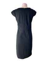 Vestido midi manga barca