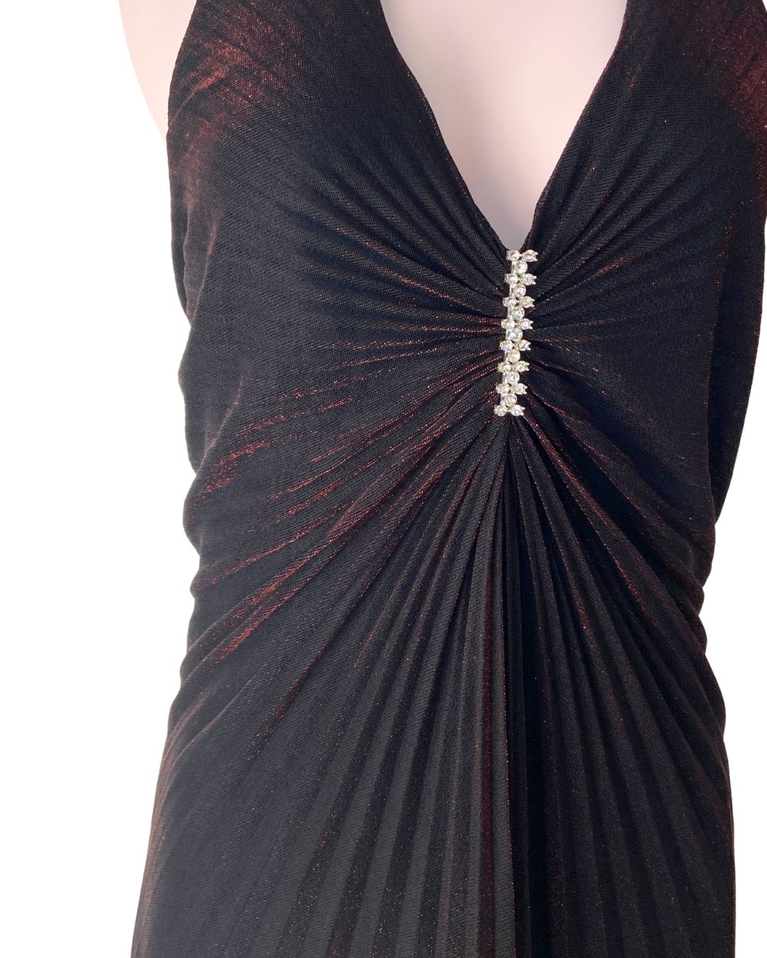 Maxi vestido brillante