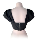 Crop top de tiras anchas