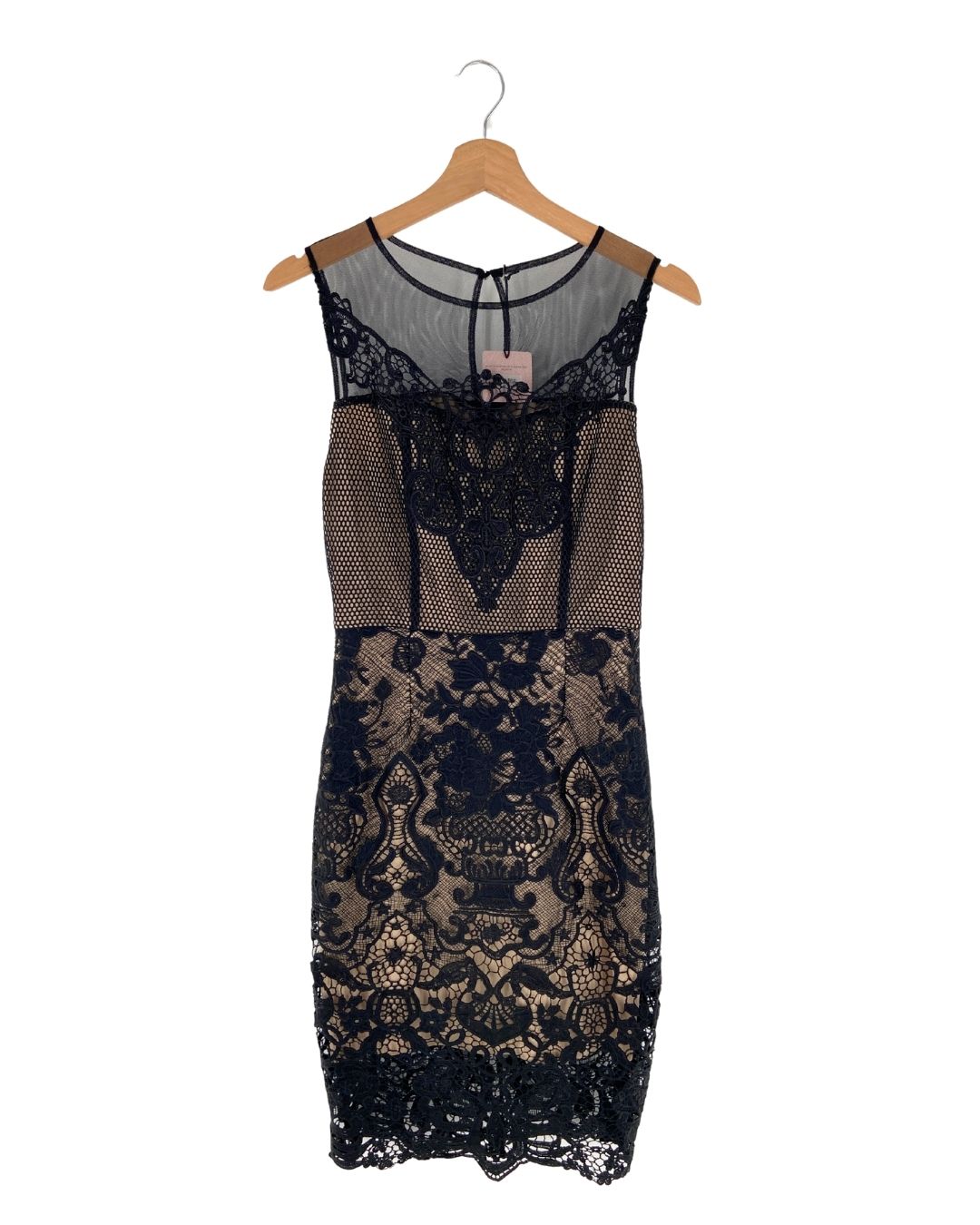 Vestido sleeveless en guipure