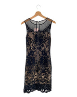 Vestido sleeveless en guipure