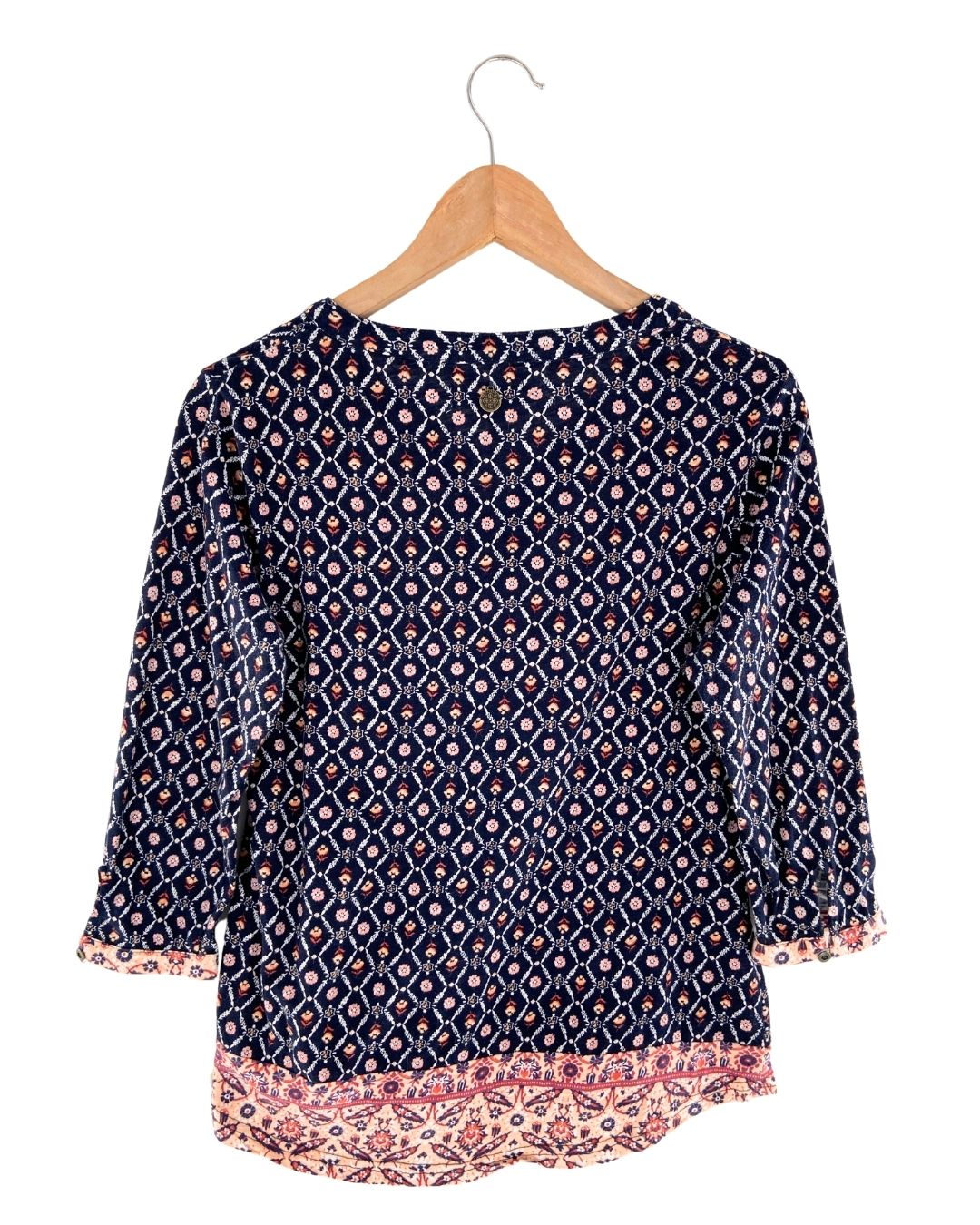 Blusa manga 3/4 con print