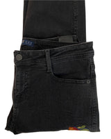 Jean stretch skinny con flores