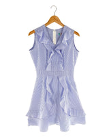 Vestido midi a rayas