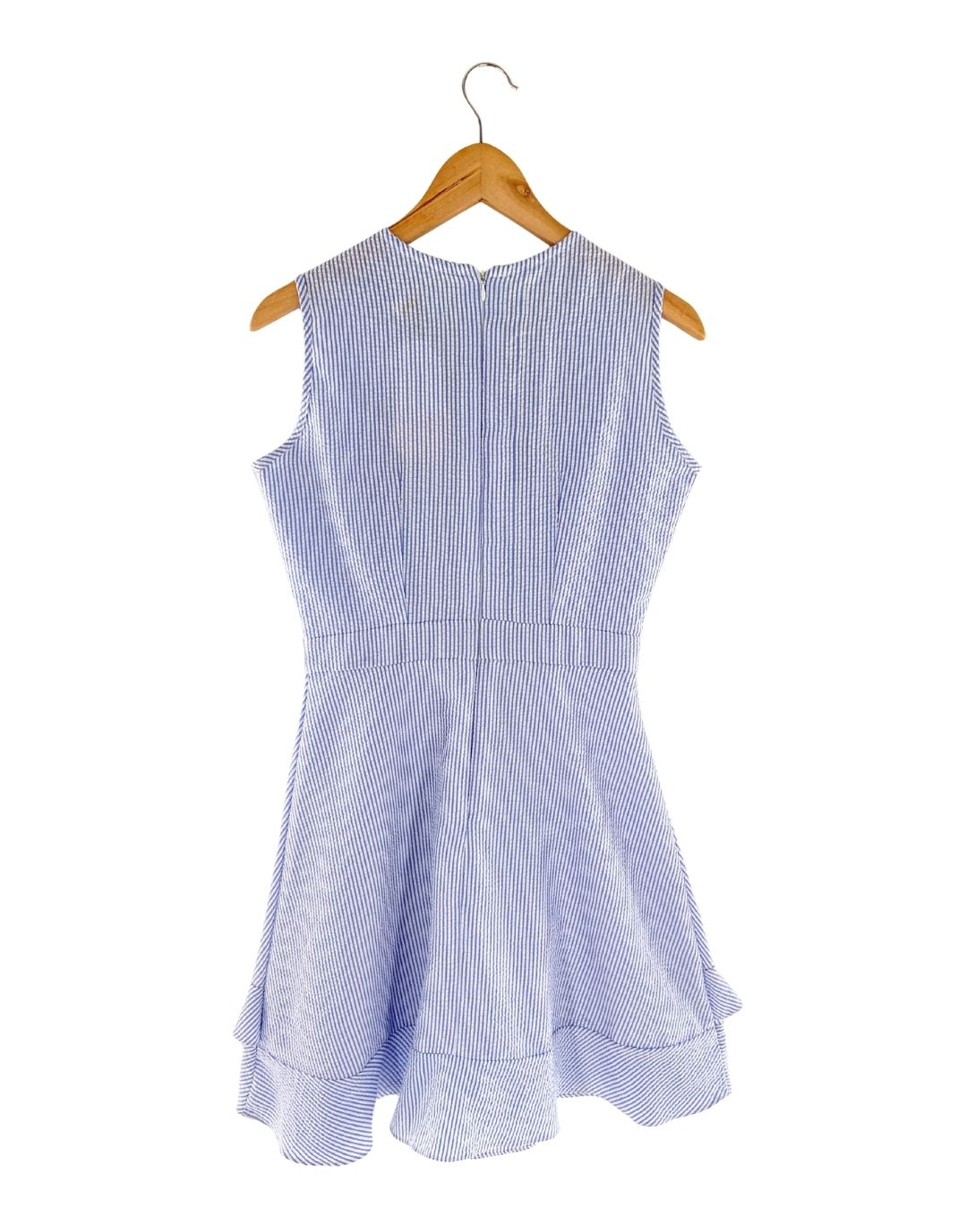 Vestido midi a rayas