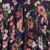 Vestido midi manga corta