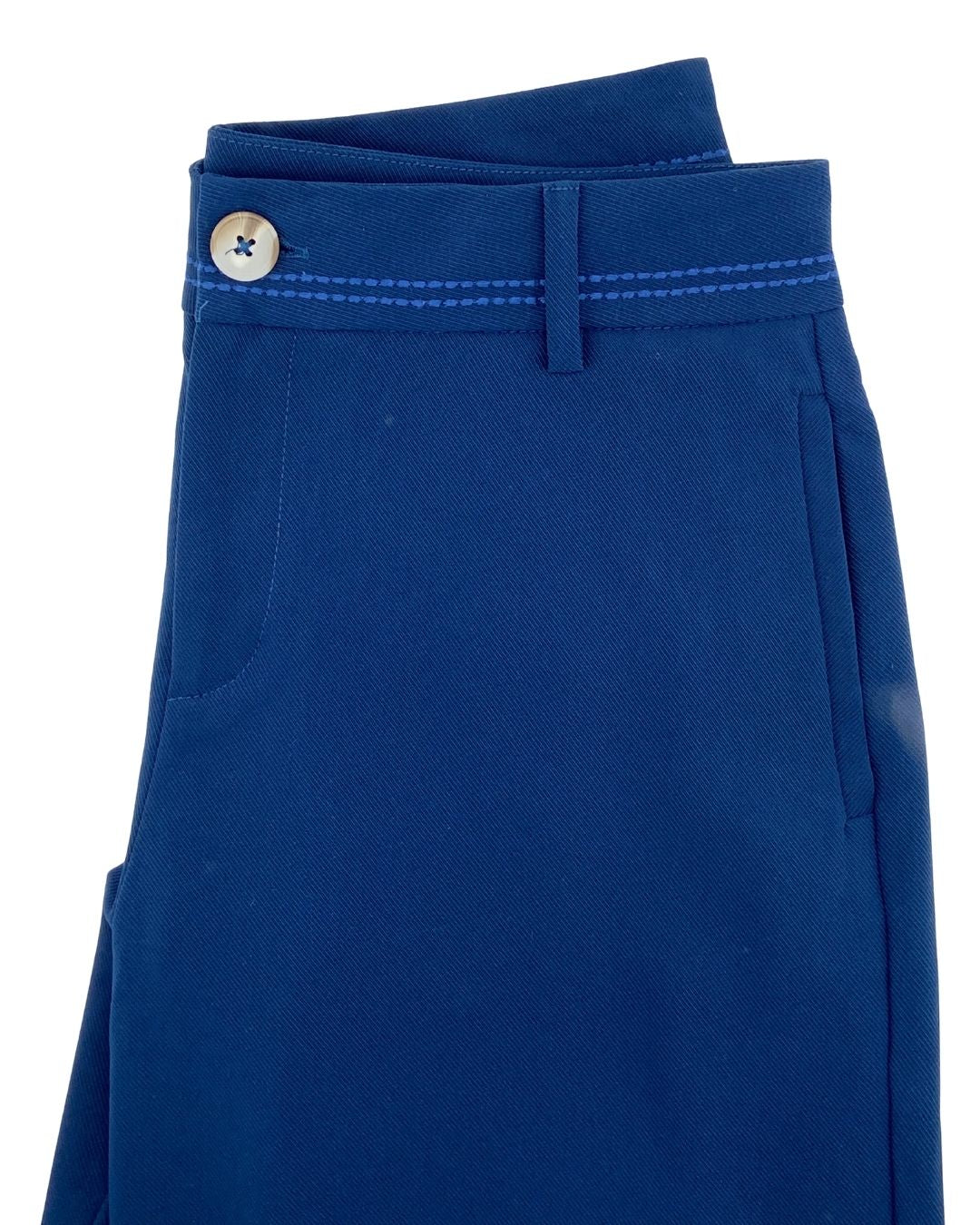 Pantalón suit con textura