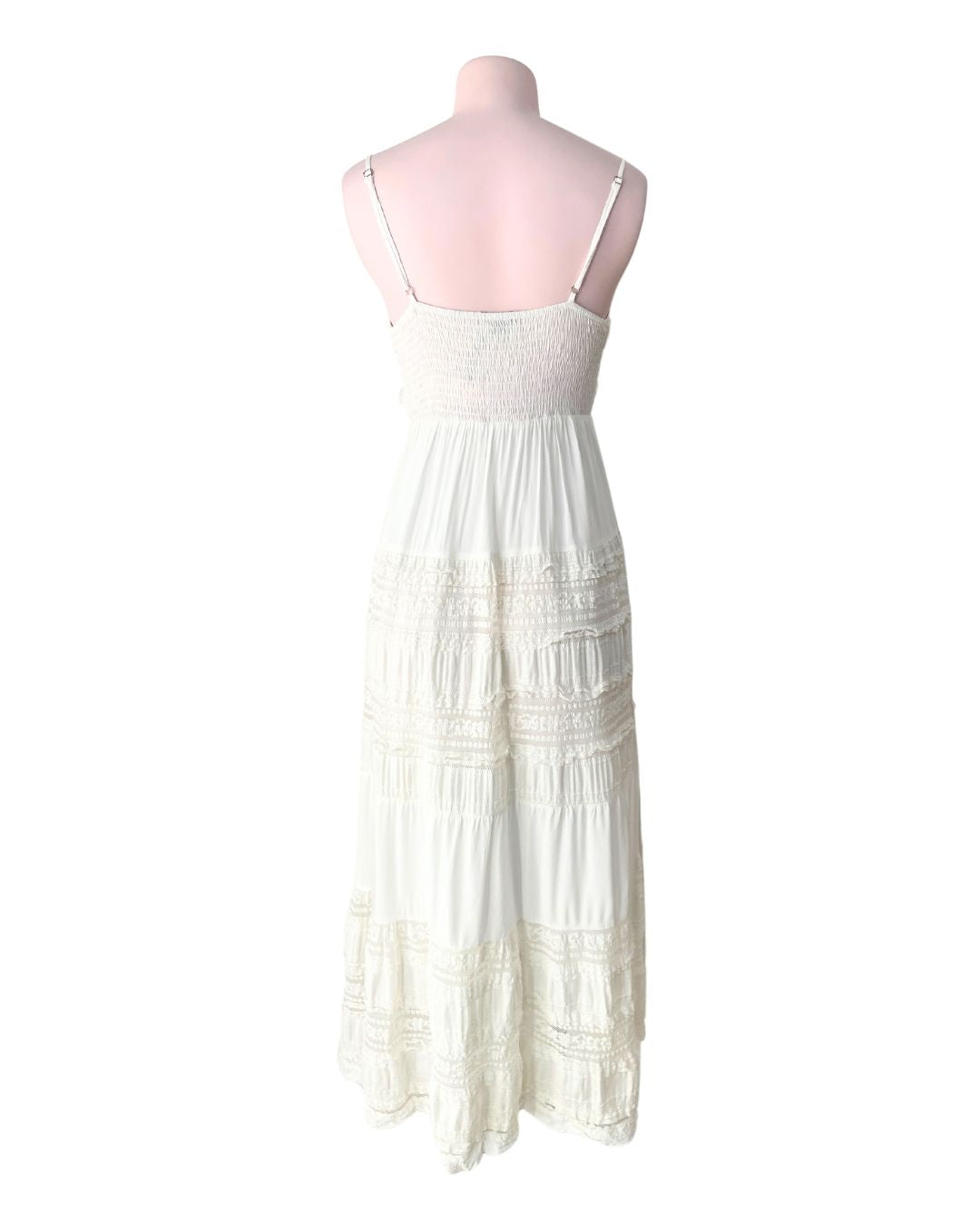 Maxi vestido de tiras