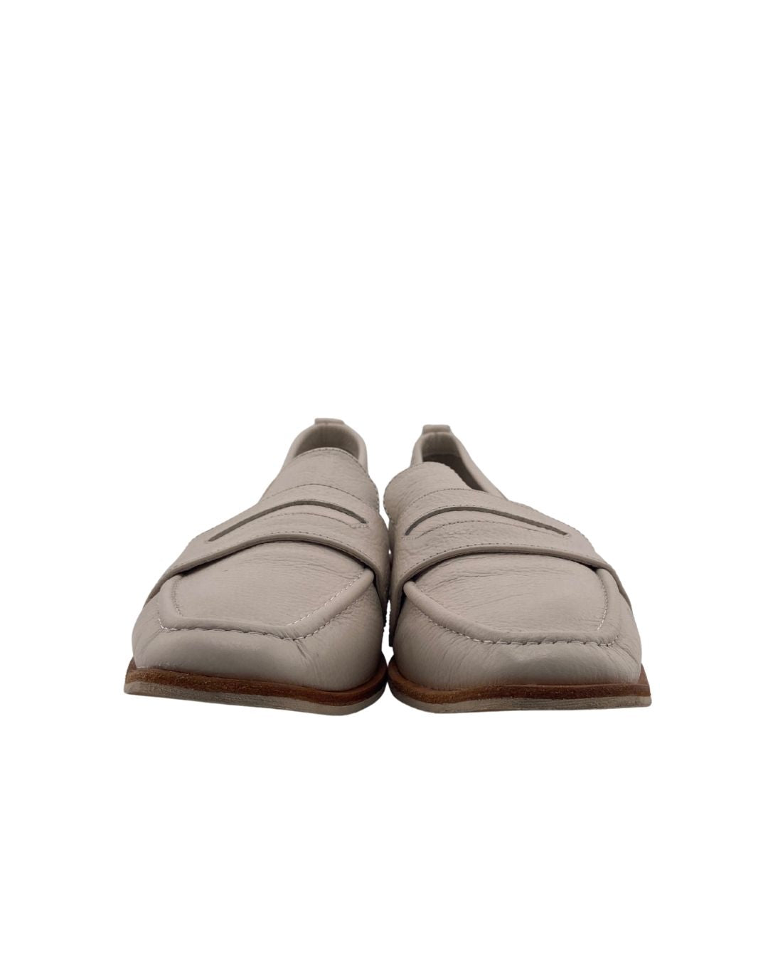 Mocasines con textura en cuero