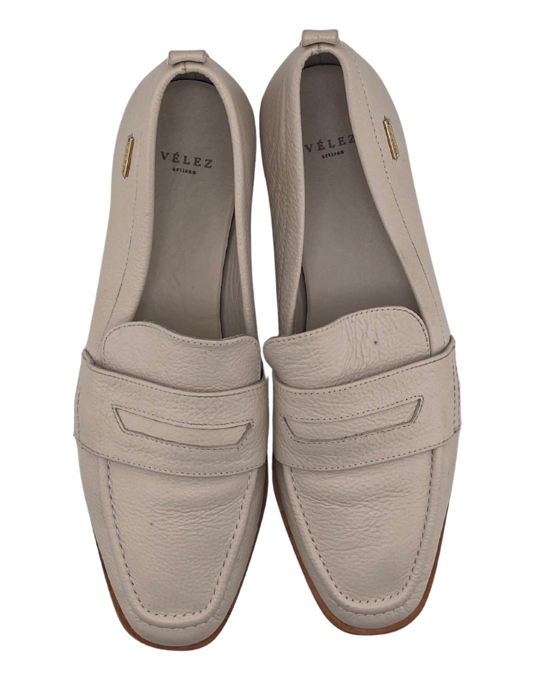 Mocasines con textura en cuero
