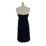 Vestido mini strapless