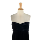 Vestido mini strapless