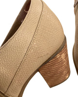 Botines en cuero
