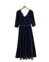 Maxi vestido texturas