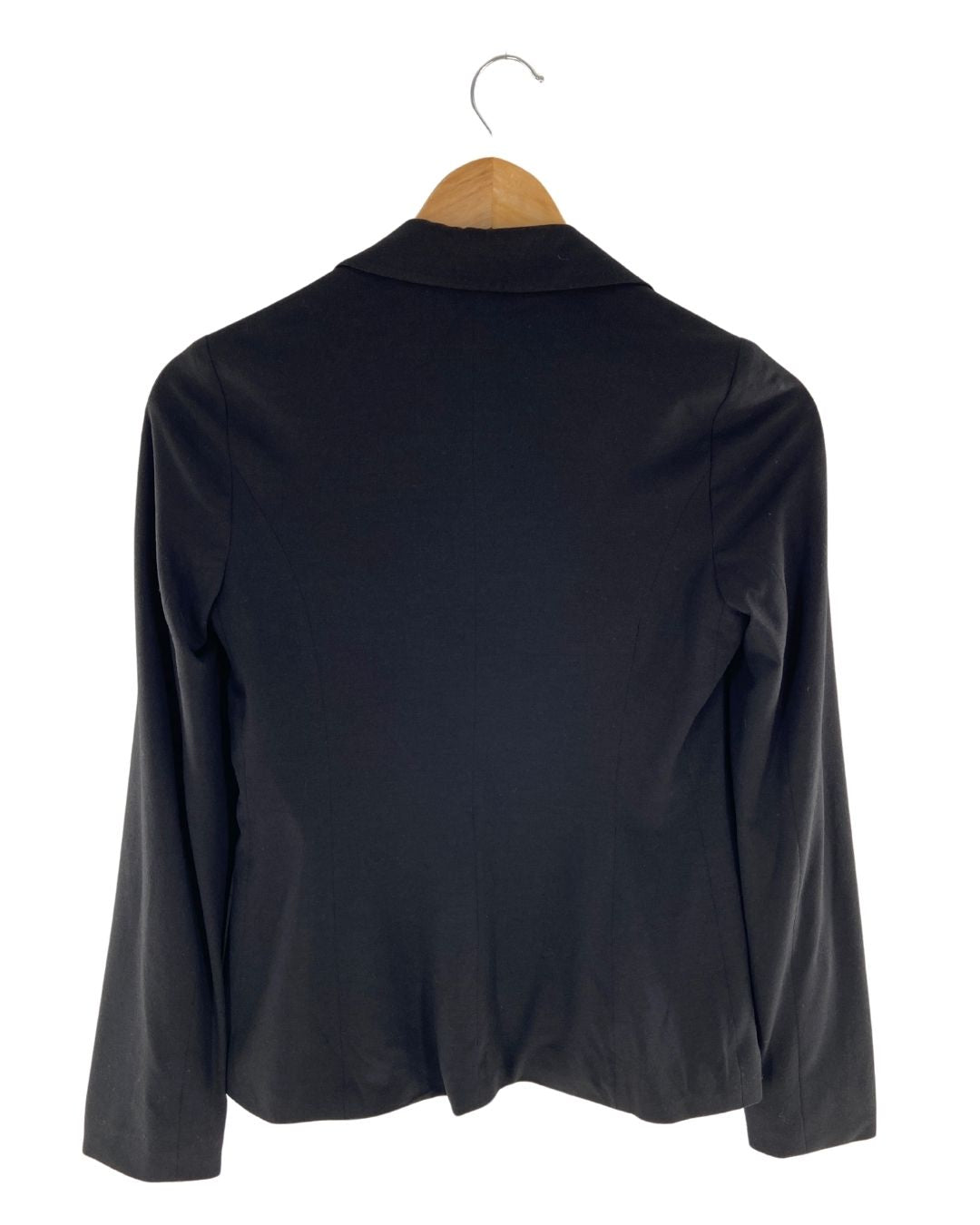 Blazer crop clásico un botón
