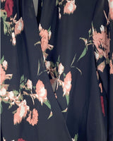 Blusa cruzada manga larga