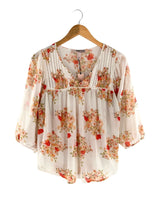 Blusa print flores