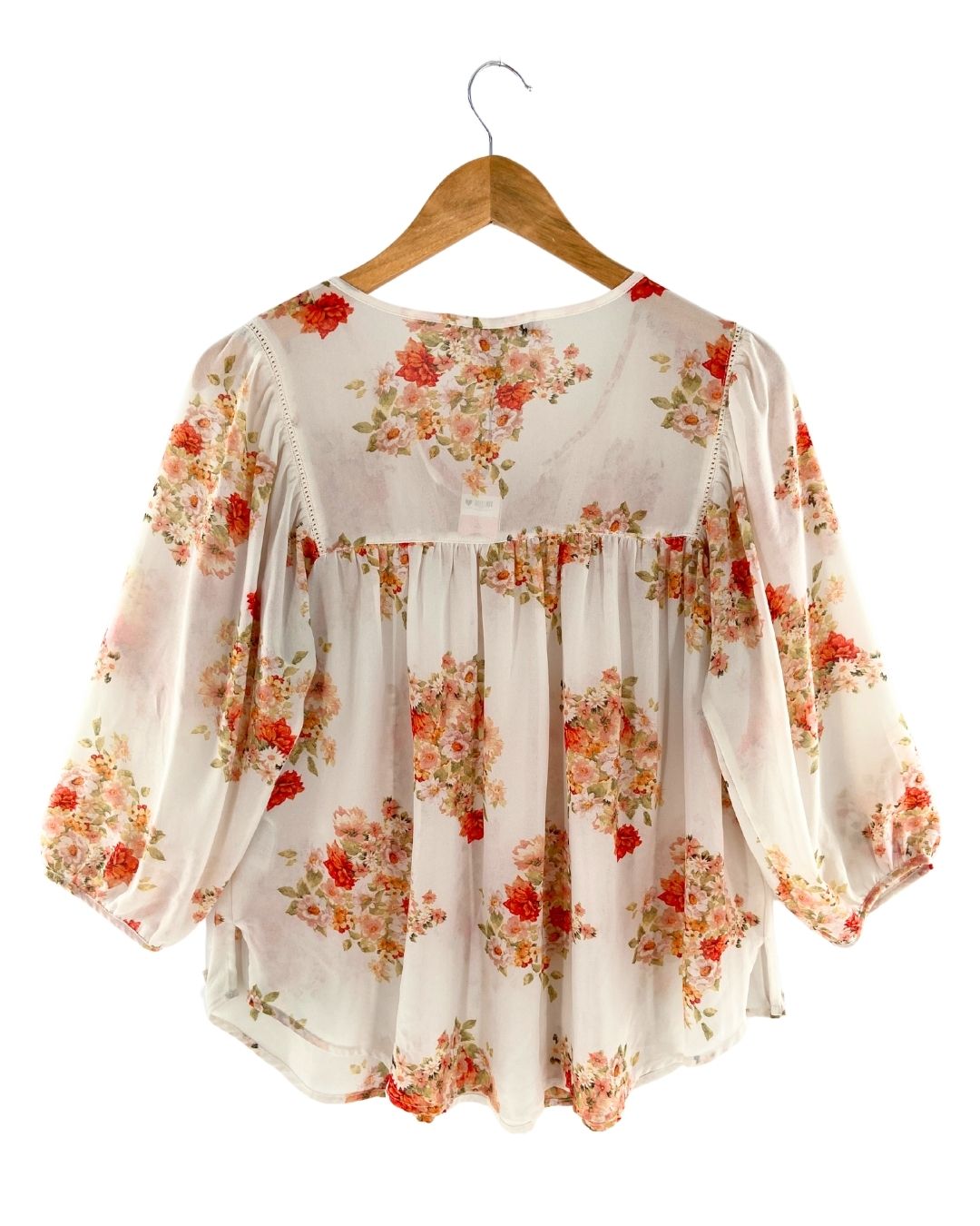 Blusa print flores
