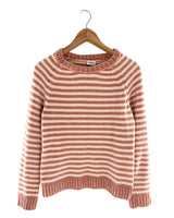 Saco en chenille a rayas