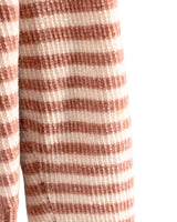 Saco en chenille a rayas