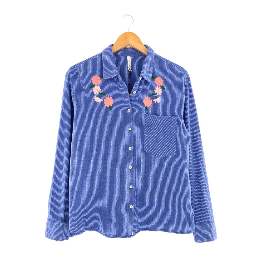Camisa manga larga a rayas