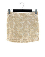 Falda mini bordada