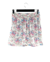 Falda mini satinada
