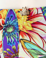 Bikini anudado con print