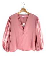 Blusa manga globo