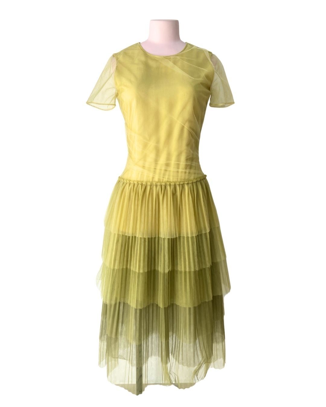 Maxi vestido en mesh