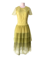 Maxi vestido en mesh