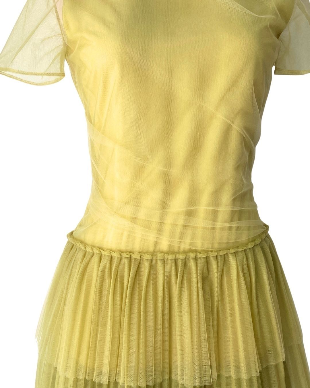 Maxi vestido en mesh