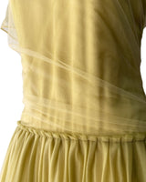 Maxi vestido en mesh