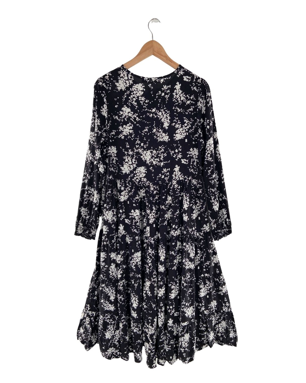 Maxi vestido falda amplia