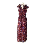 Vestido fluído print flores