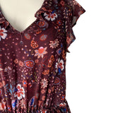 Vestido fluído print flores
