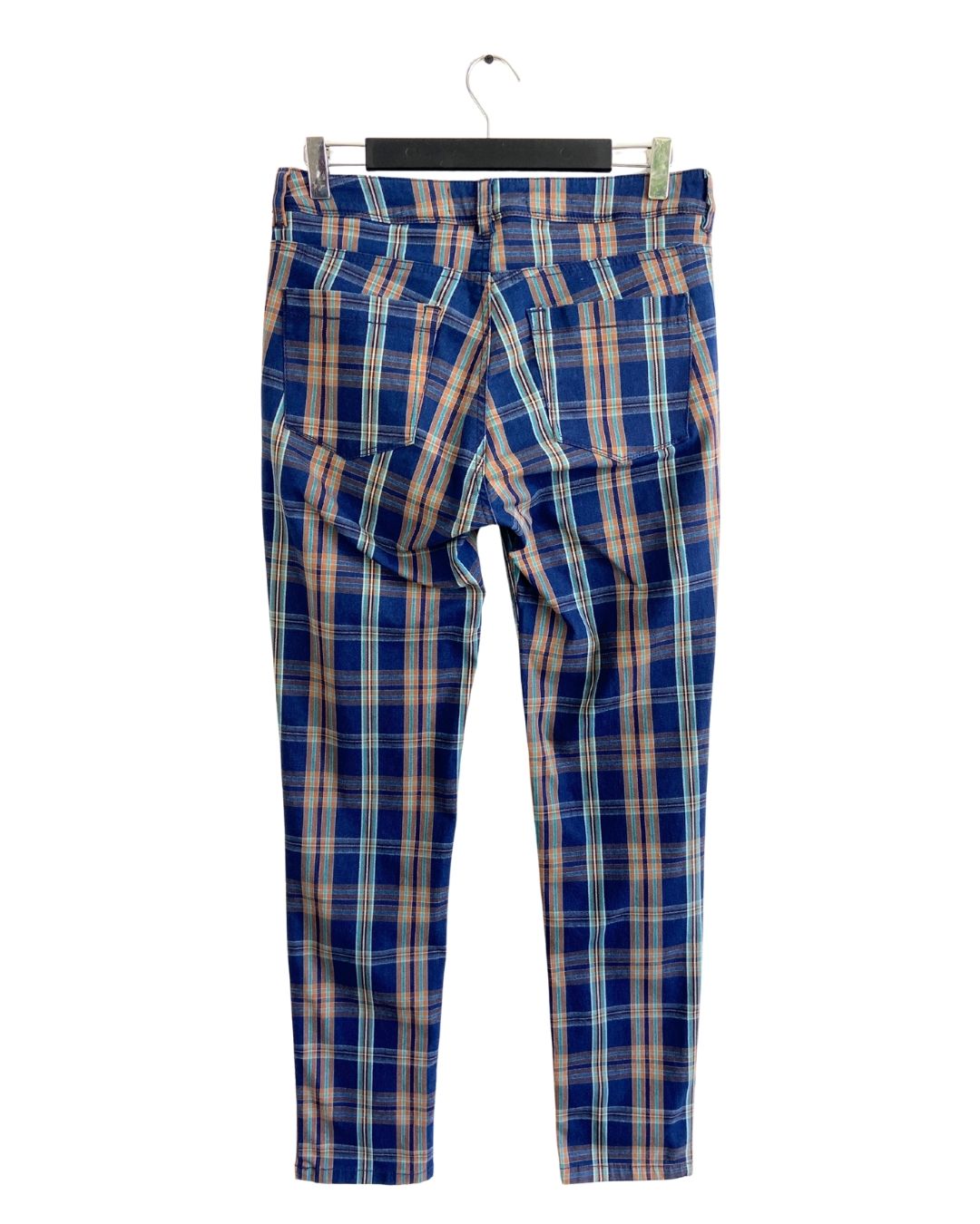 Pantalón skinny a cuadros