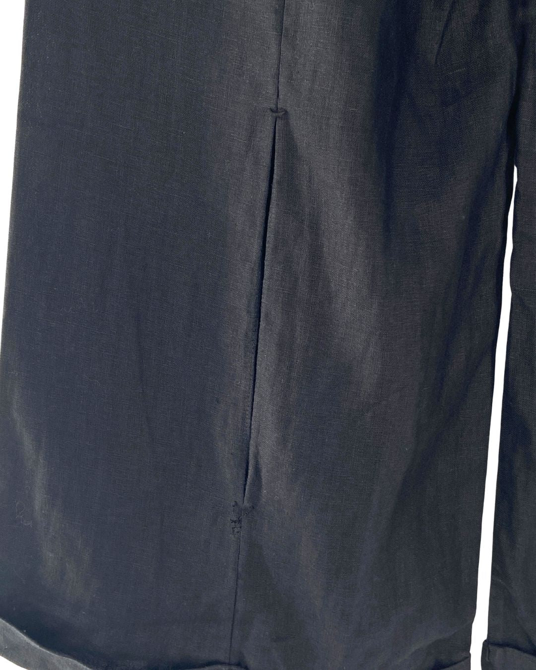 Pantalón palazzo en lino