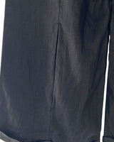 Pantalón palazzo en lino