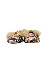 Mules planos animal print