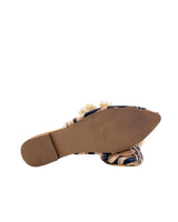 Mules planos animal print