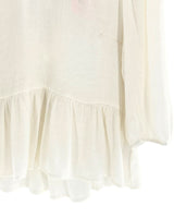 Blusa manga 3/4 con textura
