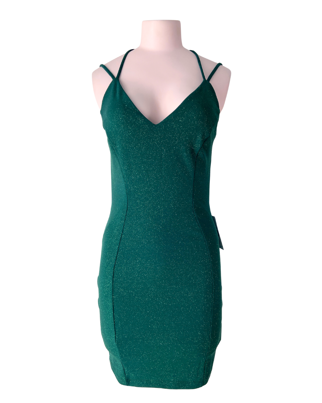 Vestido mini cruzado