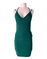 Vestido mini cruzado
