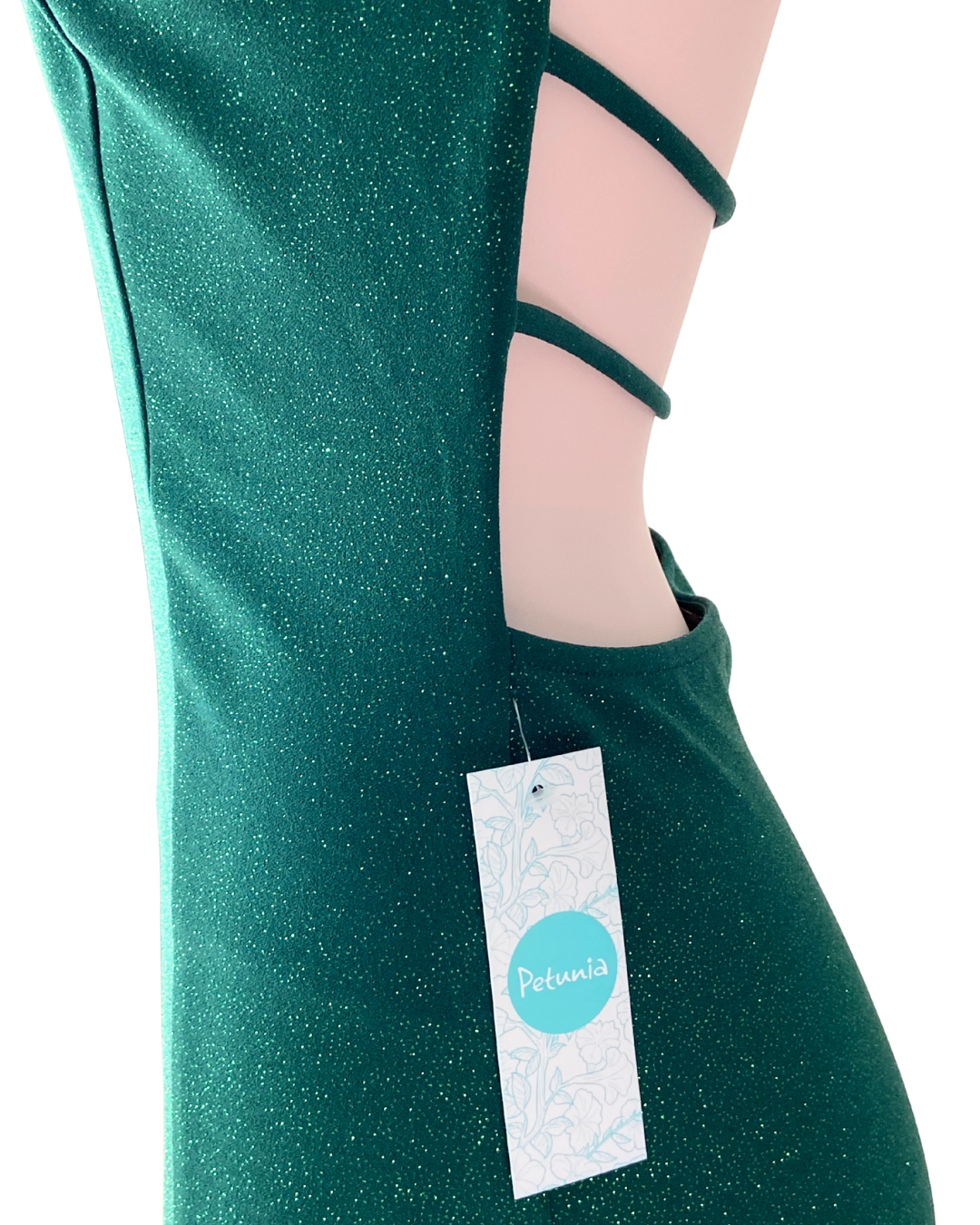 Vestido mini cruzado