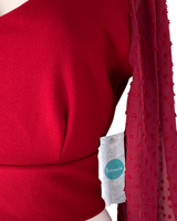 Blusa anudada en espalda