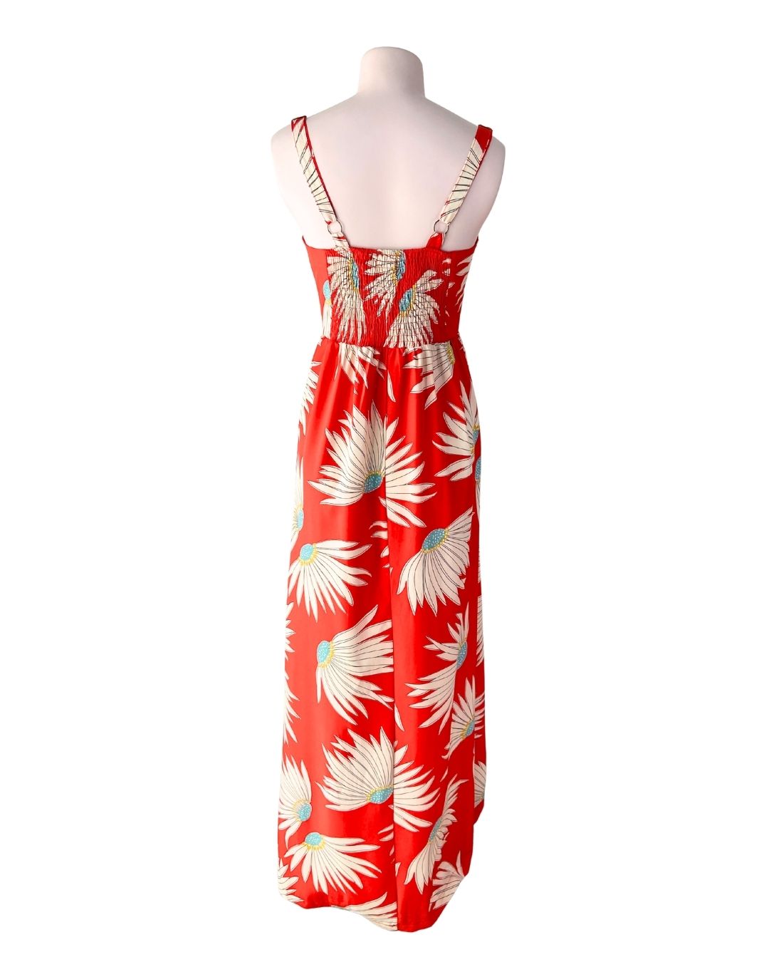 Maxi vestido print flores