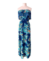 Maxi vestido strapless
